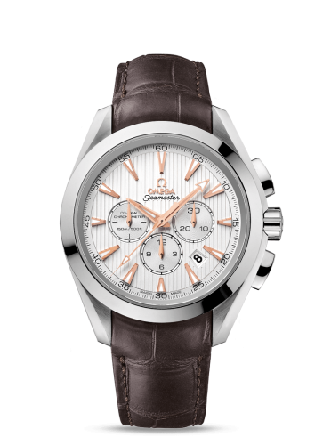 Omega Seamaster Aqua Terra 150M Co-Axial 44 Chronograph Stainless Steel / Silver